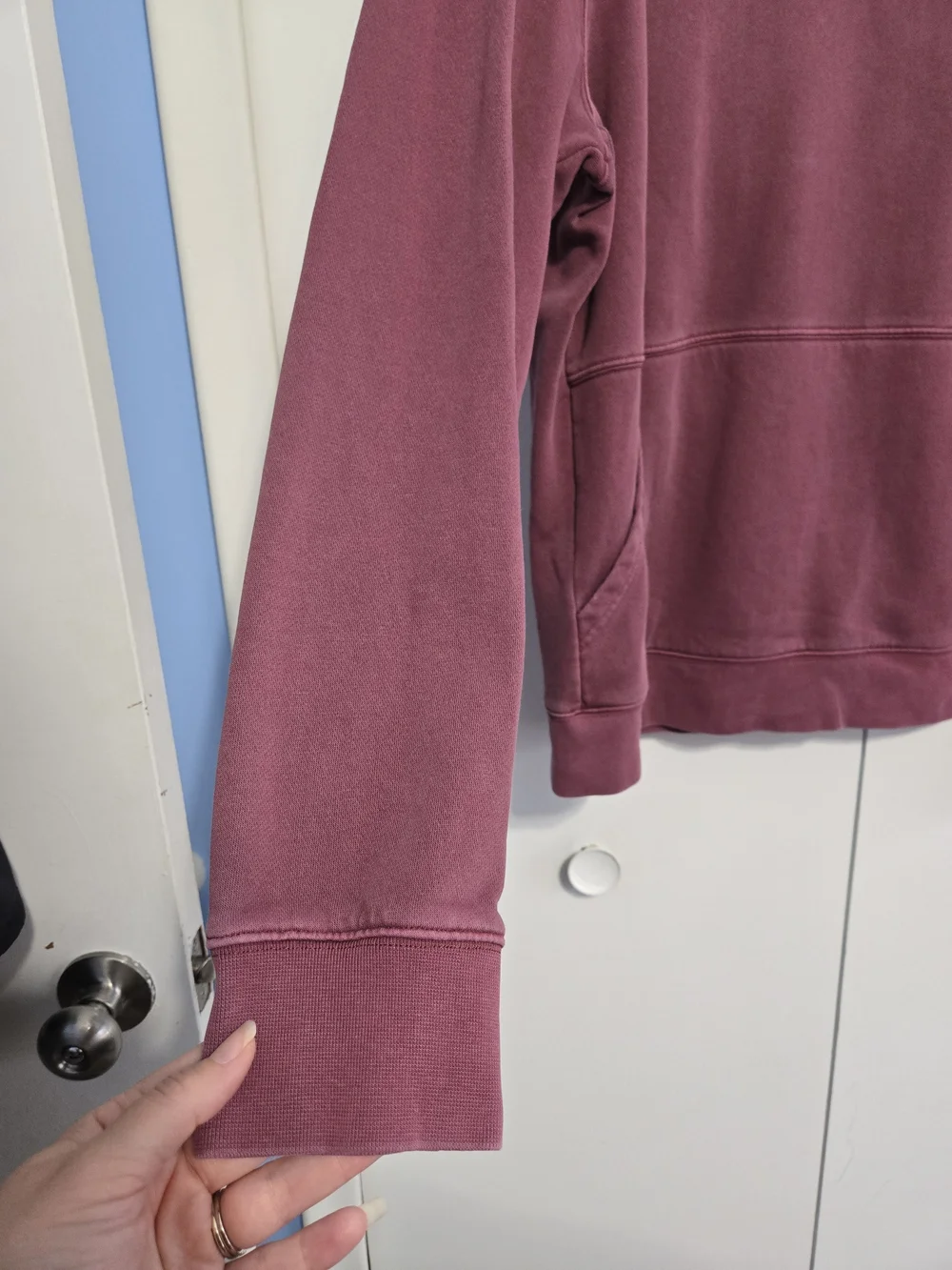 Banana Republic Burgundy Crewneck Sweatshirt Pullover Large